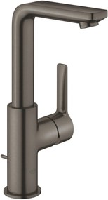 Grohe Lineare New L-Size Wastafelmengkraan Hard Graphite Geborsteld