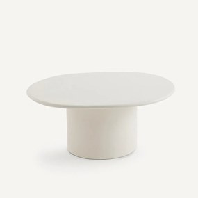 Salontafel in massief acacia, hoogte 38,5 cm, Oreus