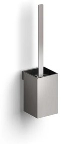 Clou Fold toiletborstelgarnituur - 35.5cm hoog - wandmodel - geborsteld RVS CL/09.04041.41