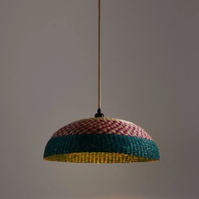 Hanglamp in gekleurd herbarium Ø44 cm, Hilo