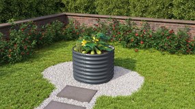 Vitavia Verhoogd Zaaibed Vita Round 630 - Graniet - 63cm