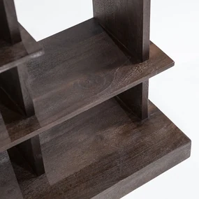 Eleonora Oliver Vakkenkast Mangohout Bruin - 120x40x220cm.