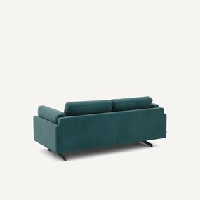 Bank in fluweel, 2-zit, César