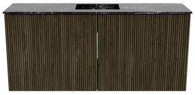 Mondiaz Joya DLux 90cm toiletmeubel shadow met wastafel faye midden zonder kraangat lava