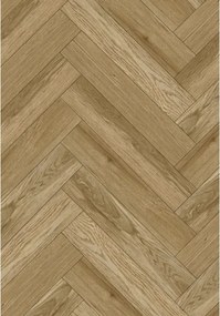 Mexen Manhattan vinylpanelen visgraat 570 x 95 mm LVT Dryback 2,5 mm, PVC onderlaag, 4 V-groef, Eik - F1473-0570-095-255-4V1-01