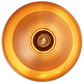 Set van 2 vintage hanglampen koper - Goliath large