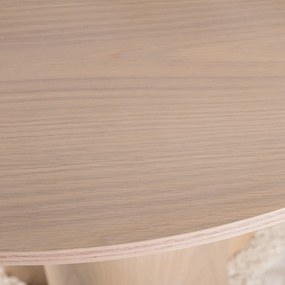 Design Eettafel Naturel - 110 X 110cm.