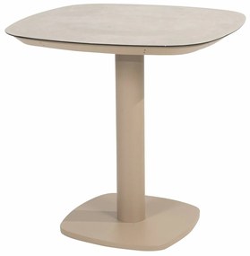 4 Seasons Manitoba bistro tuinset 3-delig Manolo tuintafel 75x75 cm - latte