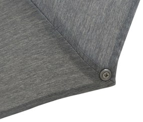 Zweefparasol  3.5m S2 Excellent (excl. voet) Grijs-antraciet Camello Luna