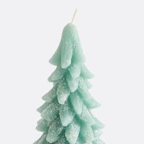 Wax kerstboomkaars H16,5 cm, Caspar