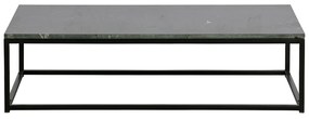 BePureHome Mellow Rechthoekige Salontafel Zwart Marmer - 120 X 60cm.