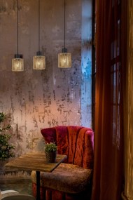 Hanglamp  APP1821-3CP NATURE BLACK