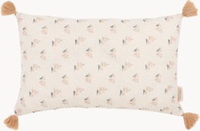 Katoenen kussen Wabi-Sabi met franjes