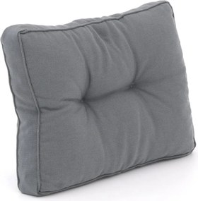 Loungekussen Tuin | Grijs-Antraciet  | Dralon | Madison | 60x40cm | Kees Smit Tuinmeubelen