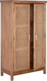 Must Living Provence Rotan Kast Naturel - 80x40x140cm.