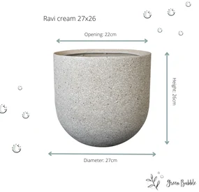 Pot Ravi creme