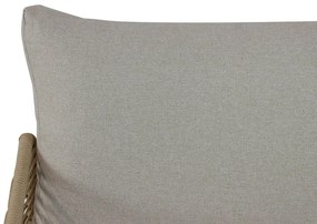 Tuinstoel Wicker/Aluminium/Aluminium/wicker Taupe-naturel-bruin Coco Ibiza