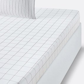 Hoeslaken in gewassen katoen Monille