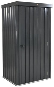 Hoge metalen tuinkast Dakota Store Boss antraciet