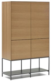 Kave Home Vedrana Grote Bergkast Eiken Modern Design - 97.5x40x160cm.