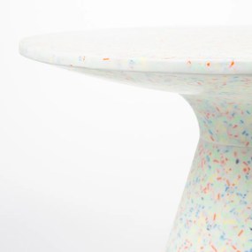Zuiver Victoria Recycled Terrazzo Bijzettafel Large - 50 X 50cm.