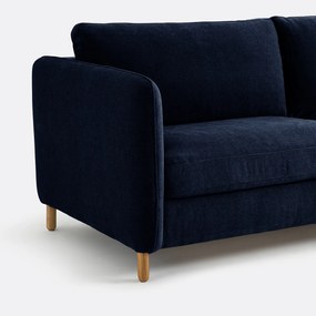 4-zits gevlekte polyester bank Loméo