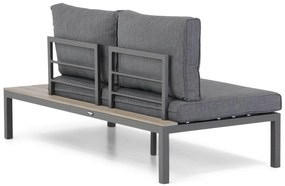 Loungeset 4 personen Aluminium/polywood Grijs Domani Furniture La Festa