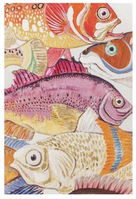 Kare Design Touched Fish Wanddecoratie Kleurrijke Vissen One
