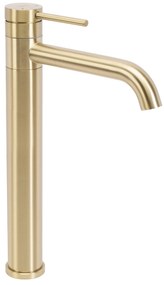 Badkamerkraan Rea LUNGIS Brush Gold Super High