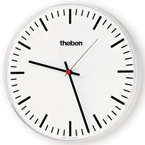Theben 5009211 KNX-Osiria Osiria 230 SR KNX OSIRIA 230 SR KNX, enkelz. wandklok, binnen, D30cm, fijne strepen