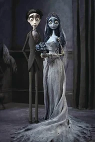 Kunstafdruk Corpse Bride - Victor & Emily