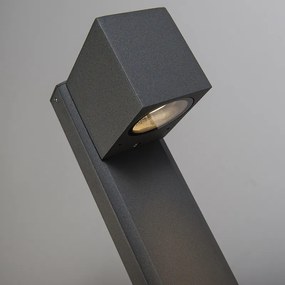 Smart staande buitenlamp antraciet 30 cm IP44 incl. Wifi GU10 - Baleno Landelijk / Rustiek, Modern GU10 IP44 Buitenverlichting