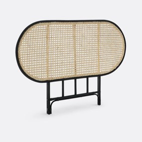 Hoofdbord met rotan stengels, Cedak