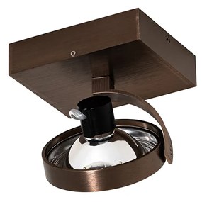 Design spot donkerbrons draai en kantelbaar - Go