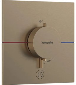 Hansgrohe Showerselect thermostaat inbouw 1 functie highflow brush bronze 15575140