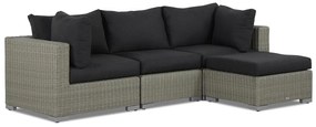 Garden Collections Toronto chaise longue loungeset 4-delig