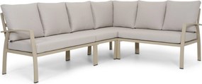 Dining Loungeset 5 personen Aluminium Zand/Beige  Domani Furniture Ocean