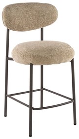 Ronde Barstoel Met Rugleuning