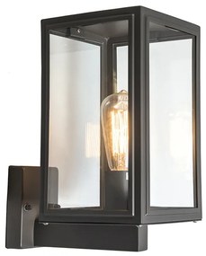 Industriële buitenwandlamp grijs IP44 - Sutton Up