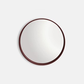 Kleine ronde gelakte wandspiegel, diameter 60 cm, ALARIA