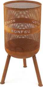 BonFeu Vuurkorf BonVes 45 - 45x45x100 cm - Roest