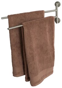 Plieger Vigo handdoekhouder 2 armig 45cm geborsteld chroom