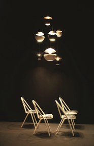 DCWéditions -  Hanglamp Here Comes the Sun Wit / Wit  Metaal