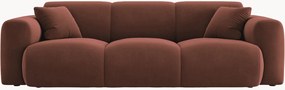Fluwelen bank Nolio (3-zits), B 235 cm