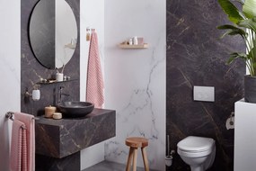 Haceka Allure toiletborstelset RVS geborsteld