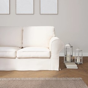 Dekoria IKEA hoes voor Ektorp 2-zits slaapbank - NIEUW model, natuurwit