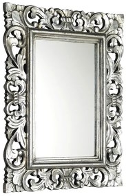 Sapho Scule barok spiegel met zilver omlijsting 40x70cm