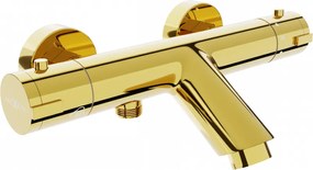 Mexen Kai thermostatische badkraan, goud - 77300-50