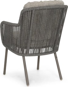 Tuinstoel Rope Taupe-naturel-bruin Santika Cayora
