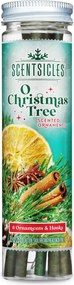 Scentsicles kerstornament geurstokjes - O Christmas Tree - 6 stuks